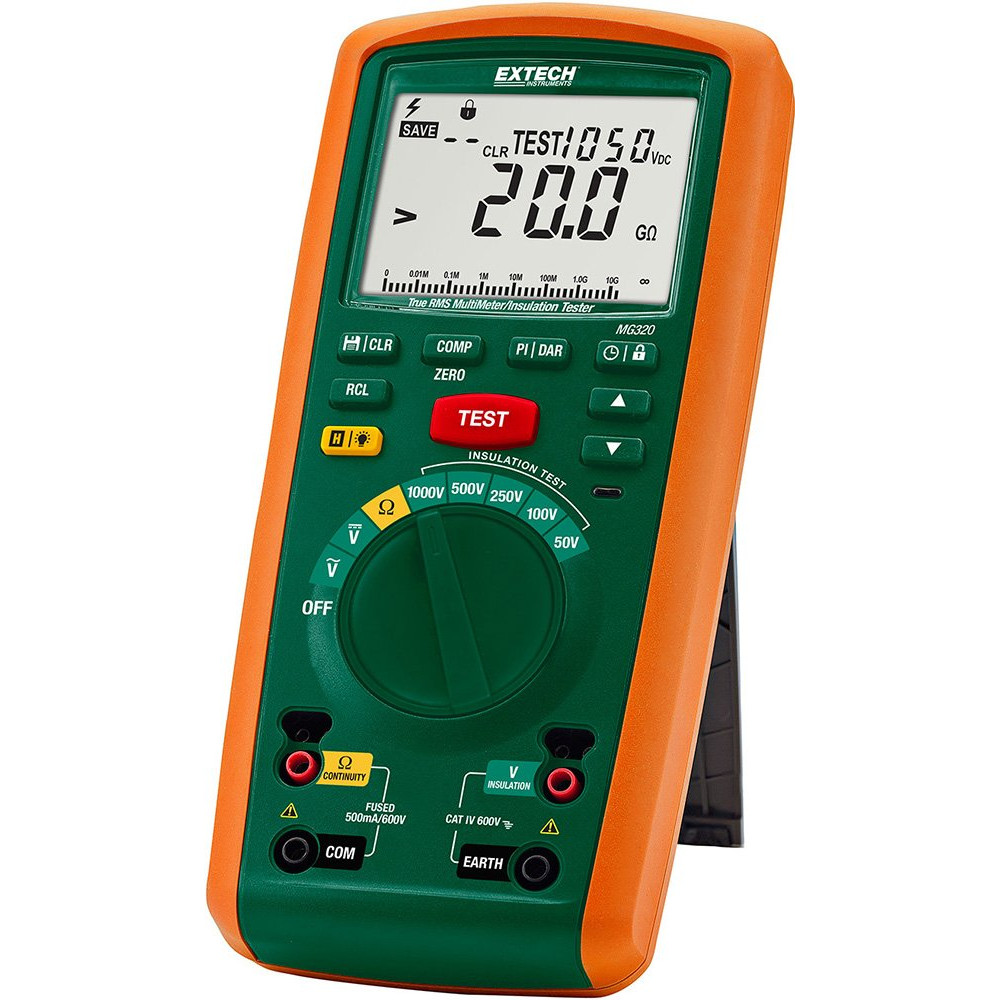 MG320 CAT IV Insulation Tester/True RMS MultiMeter