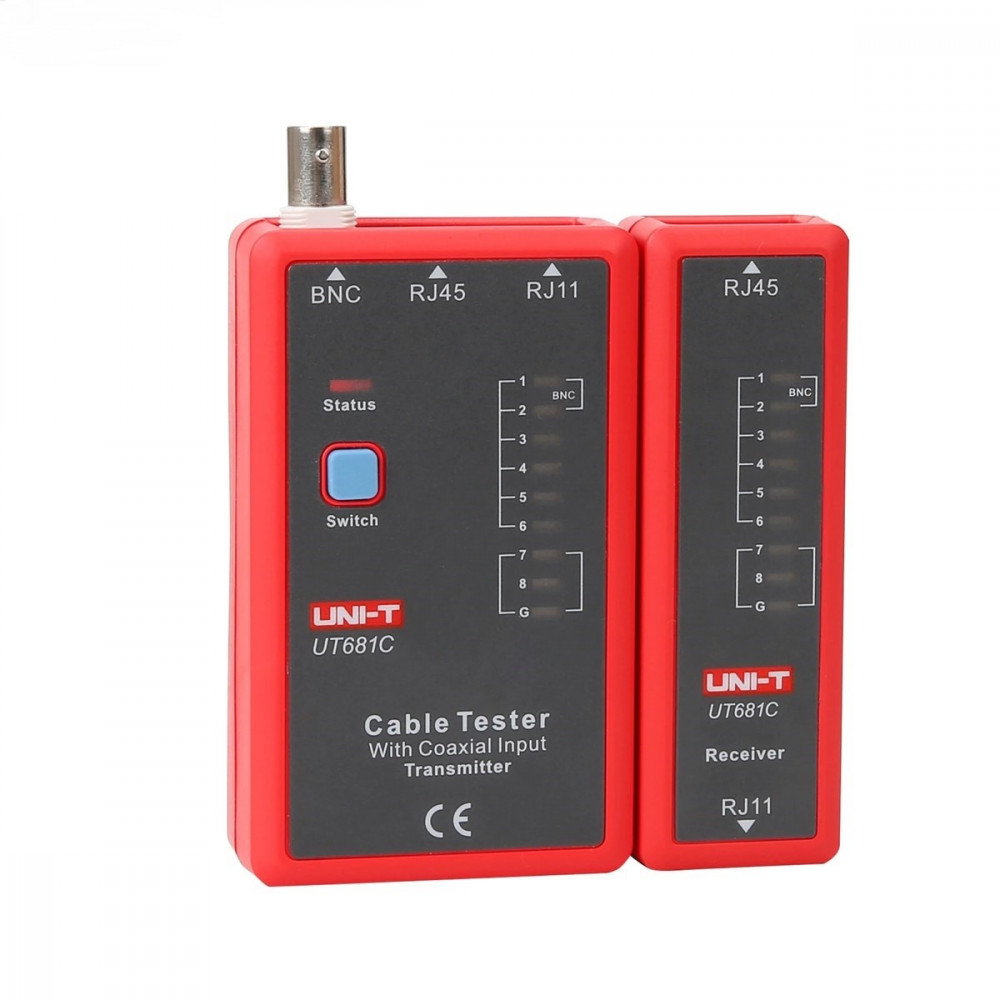 UNI-T UT681C RJ45/RJ11/BNC Cable Tester