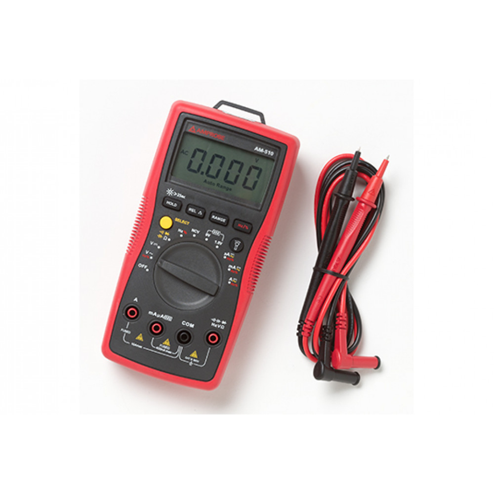 Amprobe Portable AM-510-EUR Multimeter, 600V AC 10A AC