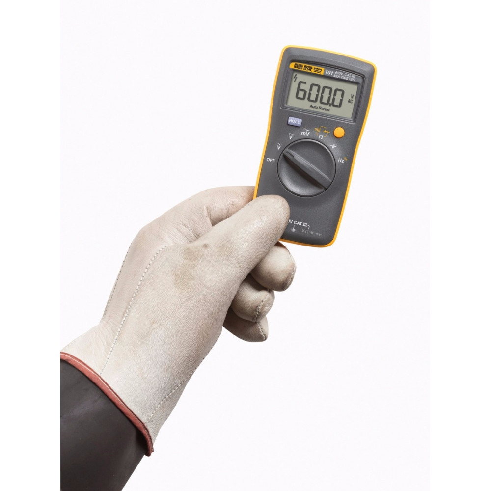 Fluke 101 Basic Palm-sized Mini Pocket auto range Digital Multimeter