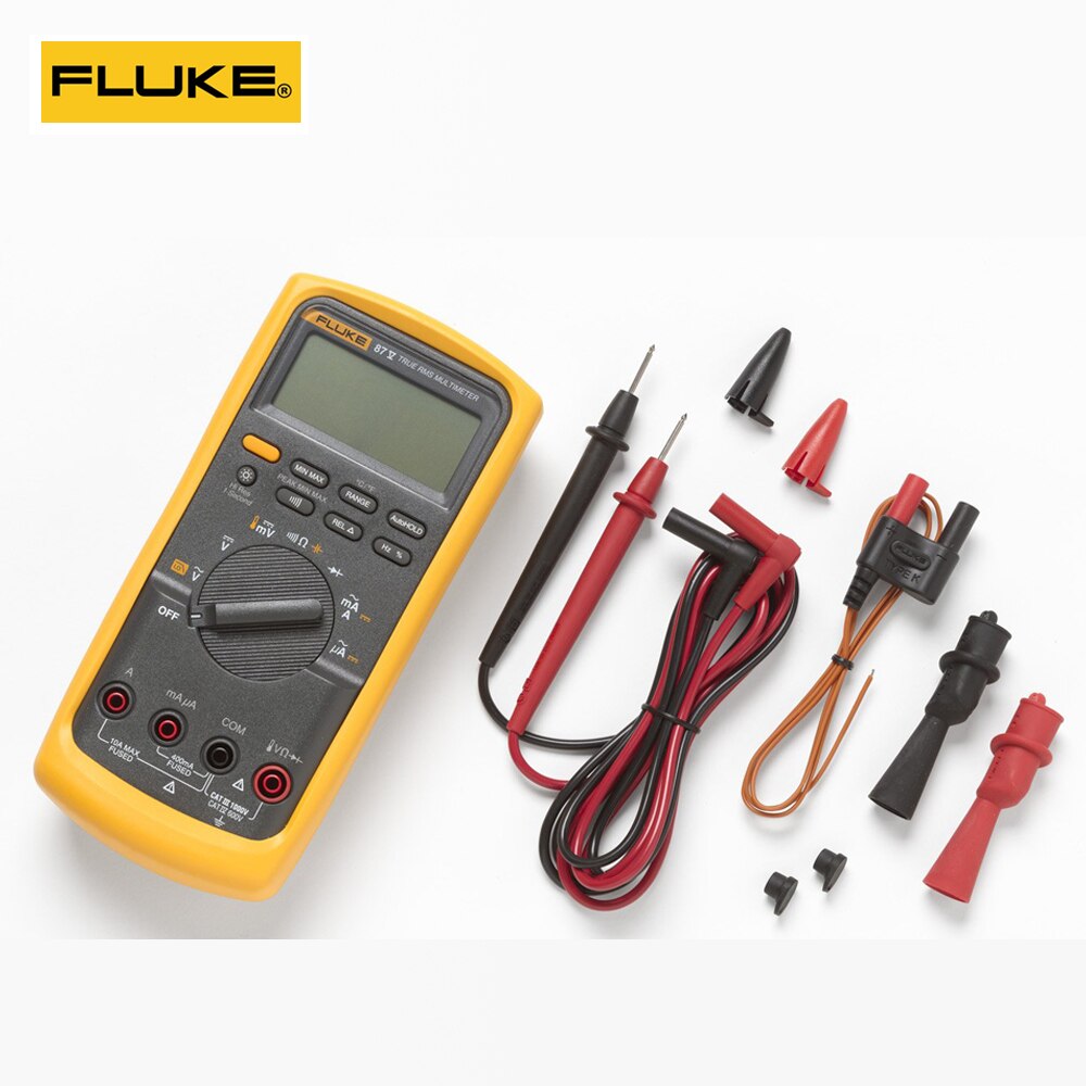 Fluke True RMS 87V/E2 Industrial Electrician Combo Kit Multimeter