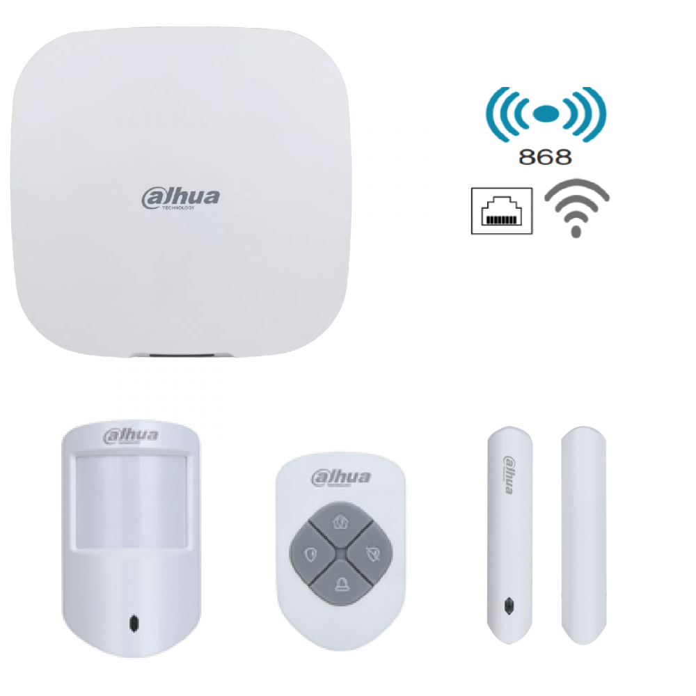 Dahua ART-ARC3000H-03-W2 868/433 Mhz wireless alarm KIT