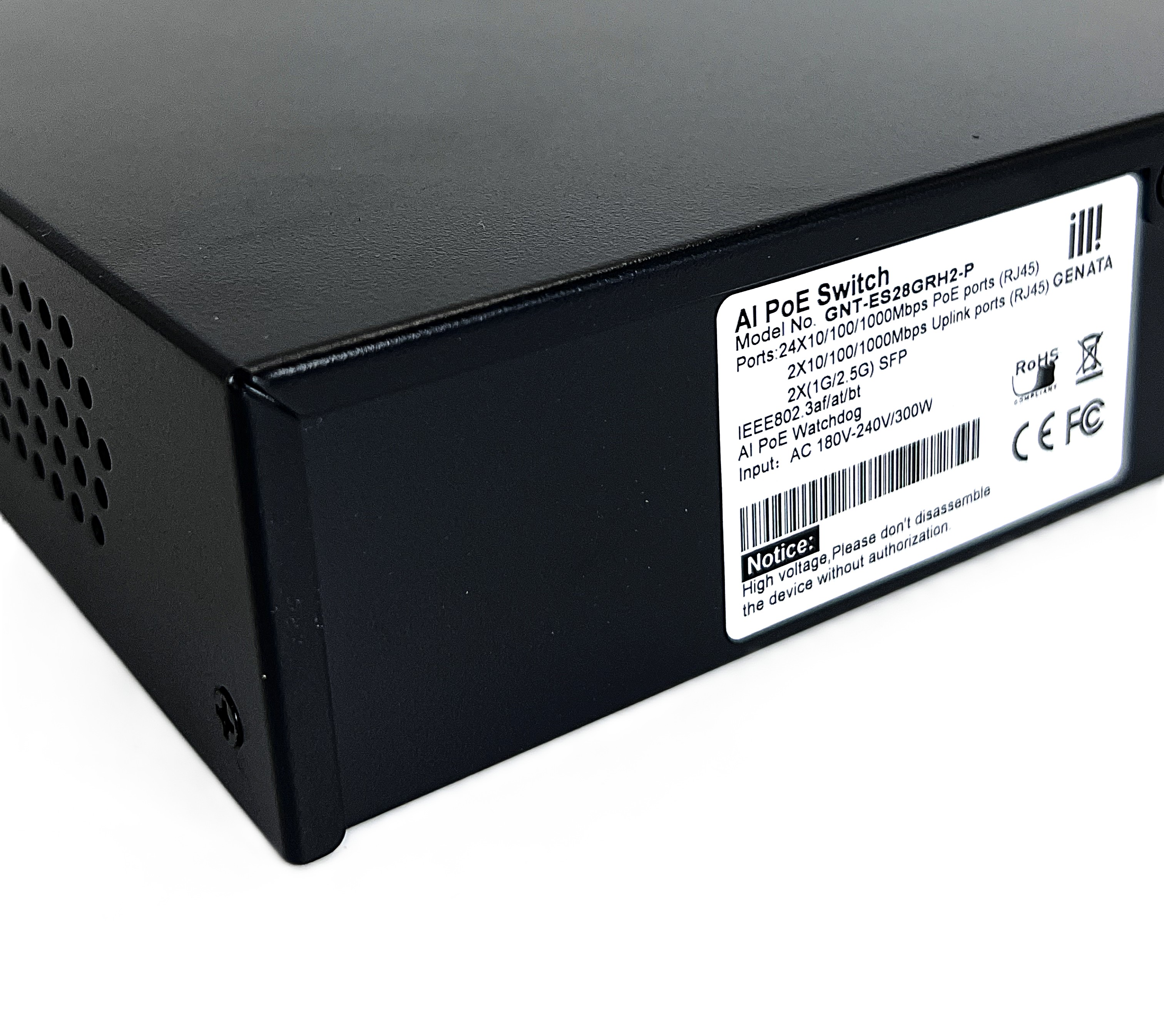 Switch  24 Ports Gigabit PoE | 300W | Uplink 2.5G SFP | 62 Gbps